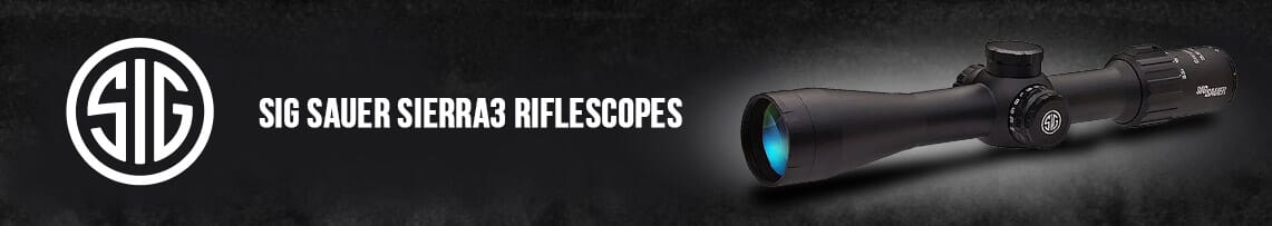 Sig Sauer SIERRA3BDX Rifle Scopes